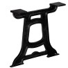 Pied de table basse 2 pcs Cadre en Y Fonte 517843517843