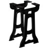 Pied de banc 2 pcs Cadre en Y Fonte 517844517844