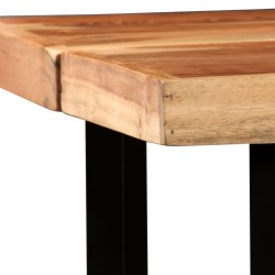 Table de bar Bois massif d'Acacia 150x70x107 cm 517845517845