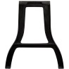 Pied de table de salle à manger 2 pcs Cadre en A Fonte 517860517860