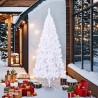 Sapin de Noël artificiel L 240 cm Blanc 517866517866