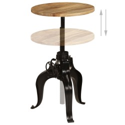 Table de bar Bois de manguier massif 60 x (76-110) cm 517867517867