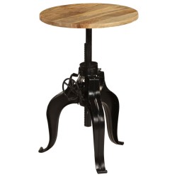 Table de bar Bois de manguier massif 60 x (76-110) cm 517867517867