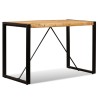 Table à manger Bois de manguier brut 120 cm           517870517870