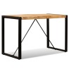 Table à manger Bois de manguier brut 120 cm           517870517870