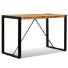 Table à manger Bois de manguier brut 120 cm           517870517870