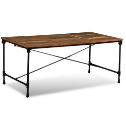 Table à manger Bois de récupération massif 180 cm                517871517871