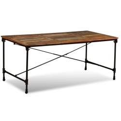 Table à manger Bois de récupération massif 180 cm                517871517871