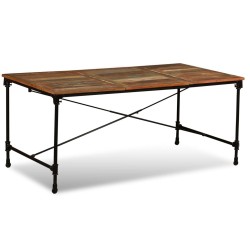 Table à manger Bois de récupération massif 180 cm                517871517871