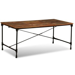 Table à manger Bois de récupération massif 180 cm                517871517871