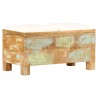 Banc de rangement Bois massif recyclé 80 x 40 x 40 cm 517873517873