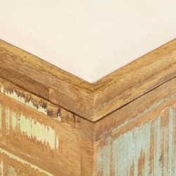 Banc de rangement Bois massif recyclé 80 x 40 x 40 cm 517873517873