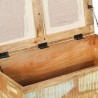 Banc de rangement Bois massif recyclé 80 x 40 x 40 cm 517873517873