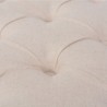 Banc Lin Bois massif 110 x 38 x 48 cm Blanc crème 517878517878
