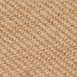 Tapis en jute avec support en latex 70 x 130 cm Naturel 517879517879