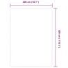 Tapis en jute avec support en latex 70 x 130 cm Naturel 517879517879