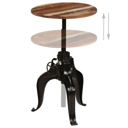 Table de bar Bois de récupération massif 60x(76-110) cm 517882517882