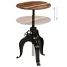 Table de bar Bois de récupération massif 60x(76-110) cm 517882517882