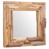 Miroir décoratif Teck 60x60 cm Carré 517890517890