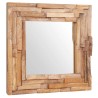 Miroir décoratif Teck 60x60 cm Carré 517890517890