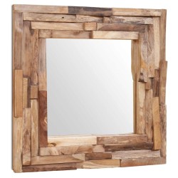 Miroir décoratif Teck 60x60 cm Carré 517890517890