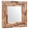 Miroir décoratif Teck 60x60 cm Carré 517890517890