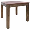 Table à manger bois de récupération mélangé 82x80x76 cm 517892517892