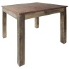 Table à manger bois de récupération mélangé 82x80x76 cm 517892517892