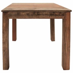Table à manger bois de récupération mélangé 82x80x76 cm 517892517892