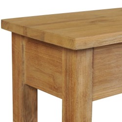 Banc d'entrée teck massif 90 x 30 x 40 cm 517894517894