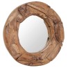 Miroir décoratif Teck 60 cm Rond 517896517896