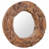 Miroir décoratif Teck 60 cm Rond 517896517896