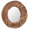 Miroir décoratif Teck 60 cm Rond 517896517896