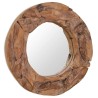 Miroir décoratif Teck 60 cm Rond 517896517896