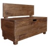 Banc bois massif d'acajou 86x40x60 cm 517898517898