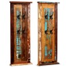 Porte-manteau 2 pcs Bois de récupération massif 38x100 cm 517899517899