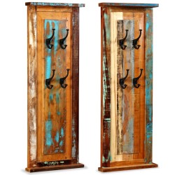 Porte-manteau 2 pcs Bois de récupération massif 38x100 cm 517899517899