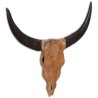 Crâne de taureau mural Teck 69x6x60 cm 517900517900