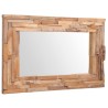 Miroir décoratif Teck 90x60 cm Rectangulaire 517911517911