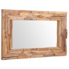 Miroir décoratif Teck 90x60 cm Rectangulaire 517911517911