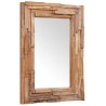 Miroir décoratif Teck 90x60 cm Rectangulaire 517911517911