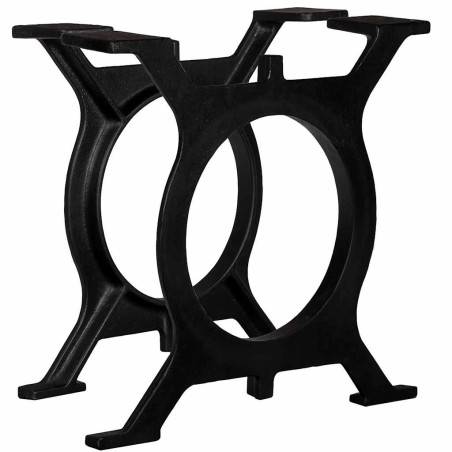 Pied de table basse 2 pcs Cadre en O Fonte 517913517913