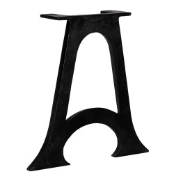 Pied de table base 2 pcs Base voûtée Cadre en A Fonte 517927517927