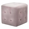 2 pcs Poufs Rose 30 x 30 x 30 cm Tissu velours 517944517944