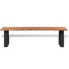 Banc en bois d'acacia massif 160 cm 517971517971