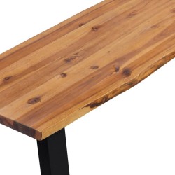 Banc en bois d'acacia massif 160 cm 517971517971