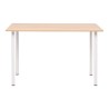 Table à manger 120x60x73 cm Chêne et blanc 517987517987