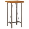 Table de bar Teck recyclé massif 60x60x107 cm 517990517990