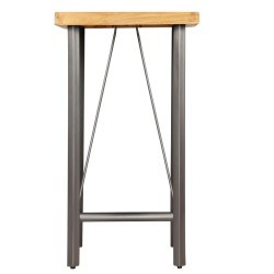 Ensemble de bar 3 pcs Teck recyclé massif 517991517991