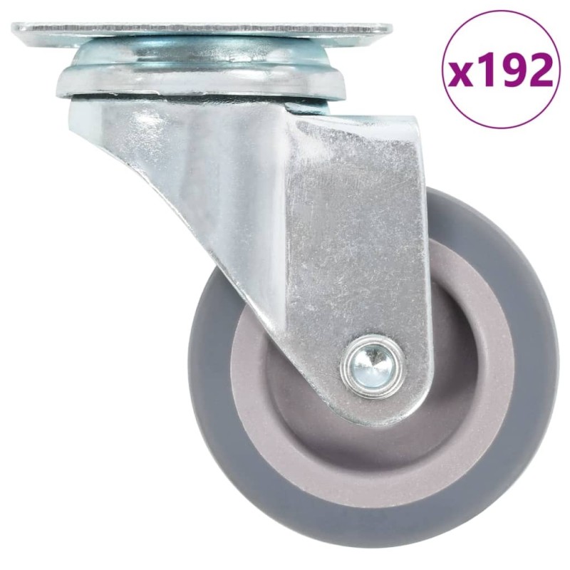 192 pcs Roulettes pivotantes 50 mm 518006518006